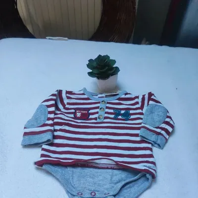 Body longues manches garçon - Taille 1 mois - Creeks